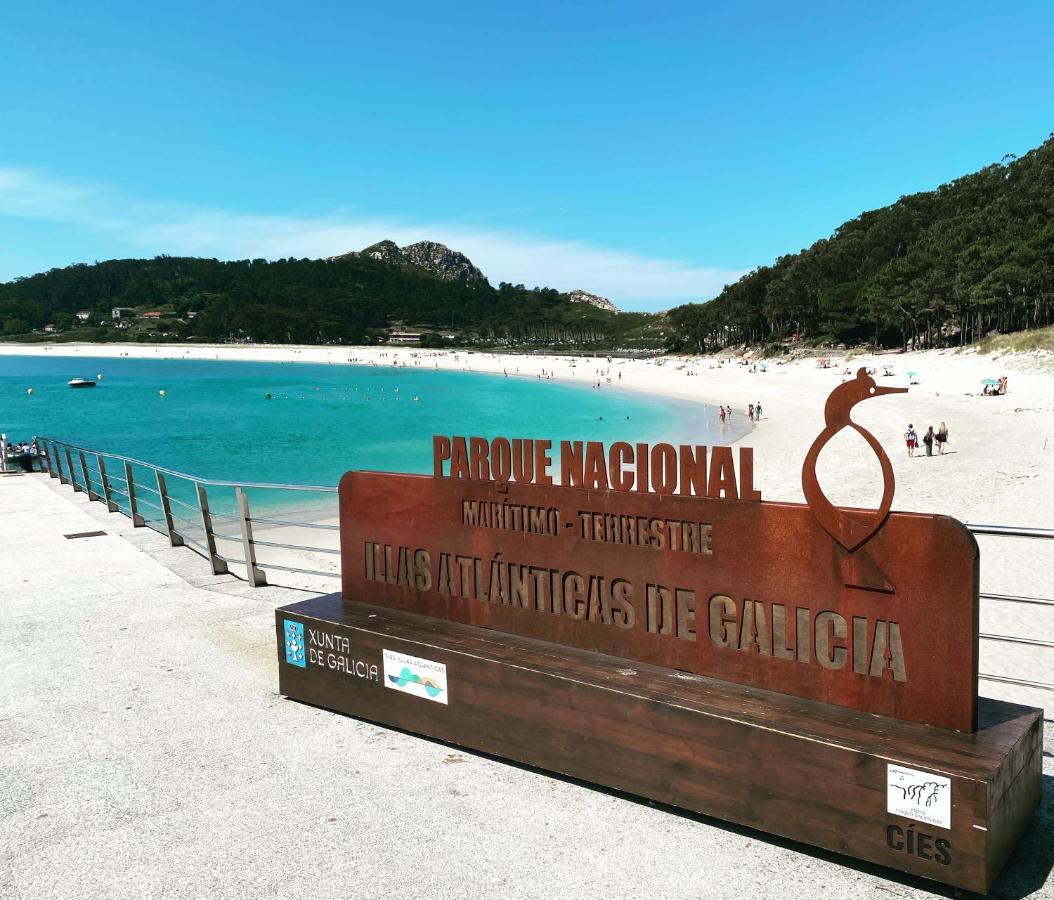 הוילה A Casa Da Playa Do Con - Moaña מראה חיצוני תמונה